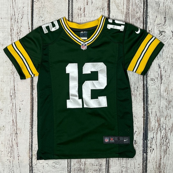Aaron Rodgers Green Bay Packers Stitched Nike NFL Football Boys Youth Jersey - Picture 1 of 6